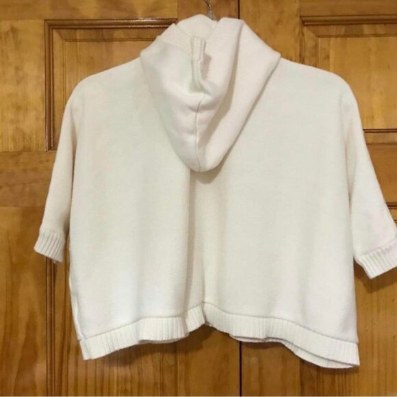 Gap Kids Oversized Hooded Hoodie Poncho Sweater Top Blouse Pullover 4 / 5 XS - Picture 8 of 10